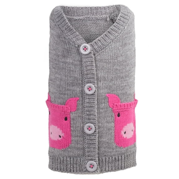 Pig Cardigan