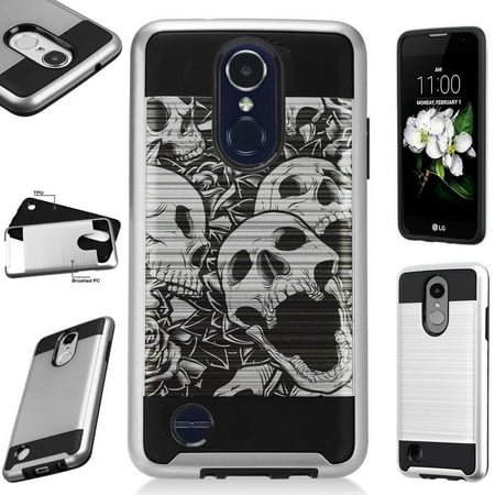 - For LG Stylo 4 | Stylo 4 | Q Stylus | Q Stylus | Q Stylus Plus | Q Stylus Alpha Case Brushed Metal Texture Hybrid TPU