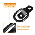 thumbnail image 3 of 4uds D Anillo Amarre Anclaje 1/4" Diámetro para Remolque Coches Negro, 3 of 7