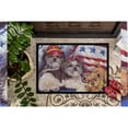 thumbnail image 3 of Carolines Treasures PPP3273MAT Shih Tzu Americana Sweethearts Door Mat Indoor Rug or Outdoor Welcome Mat 18x27 Doormat, 3 of 3