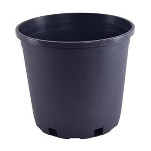 LEEYNEER3pc pots foreign trade tree planting garden nursery plastic flower pot 3 gallons 3 Gallon Nursery Pot Plastic for Outdoor Indoor Vegetation Gardening 3 Pack Flower Pots Pots with