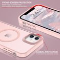 thumbnail image 6 of BENTOBEN iPhone 11 Case, 6.1 inch Slim Translucent Matte Magnetic Shockproof Protective Anti Slip Women Men Cover Case for iPhone 11 6.1", Pink, 6 of 8