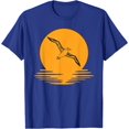 thumbnail image 1 of Flying Bird in Sunset Albatross Bird Flying Albatross T-Shirt, 1 of 2