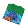 thumbnail image 4 of Dragon of Elements Skate n' Surf wear hand drawn, unisex soft-style t-shirt, 4 of 4