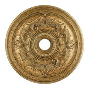 8210-65-Livex Lighting-Versailles - Ceiling Medallion in Style - 30.5 Inches wide by 1.5 Inches high-Vintage Gold Leaf Finish