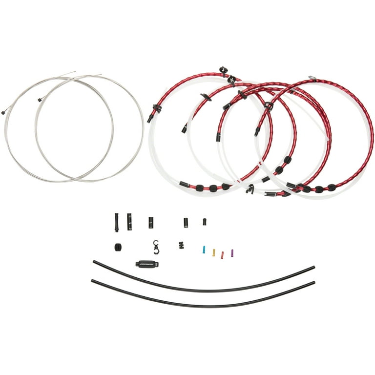 Jagwire 2x Elite Link Shift Cable Kit SRAM Shimano w Polished