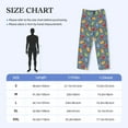 thumbnail image 6 of Kdxio Fruit Ice Cream Print Men's Sleep Pajama Pant Lounge Pants with Pockets, 6 of 8