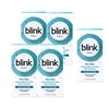 5 Pack - Blink Tears Lubricating Eye Drops – Long-Lasting Hydration for Mild to Moderate Dry Eyes, Moisturizes & Soothes with Hyaluronate, 1 Fl Oz