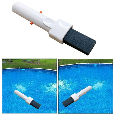 

Pool Pumice Stone with Handle to Reomve Erase Rust Stain Spot in Concrete Plaster Pool Spa and Calcium Deposit on Pool Tile