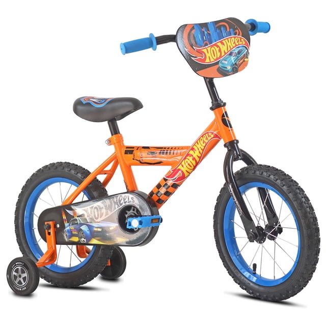 Vélo pour Enfants Hot Wheels de 14 Po avec Roues Stabilisatrices