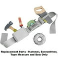 thumbnail image 3 of Replacement Parts for Fisher-Price DIY Tool Belt - GGT60 ~ Replacement Pretend Hammer, Screwdriver, Tape Measure and Saw, 3 of 5