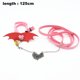 thumbnail image 2 of Correa de paseo para mascotas con forma de tortuga, cuerda de control, collar de pecho, cinturón de seguridad de cuero, 2 of 5