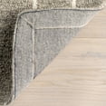 thumbnail image 3 of nuLOOM Taylee Contemporary Striped Area Rug, 5' x 8', Taylee Grey, 3 of 9