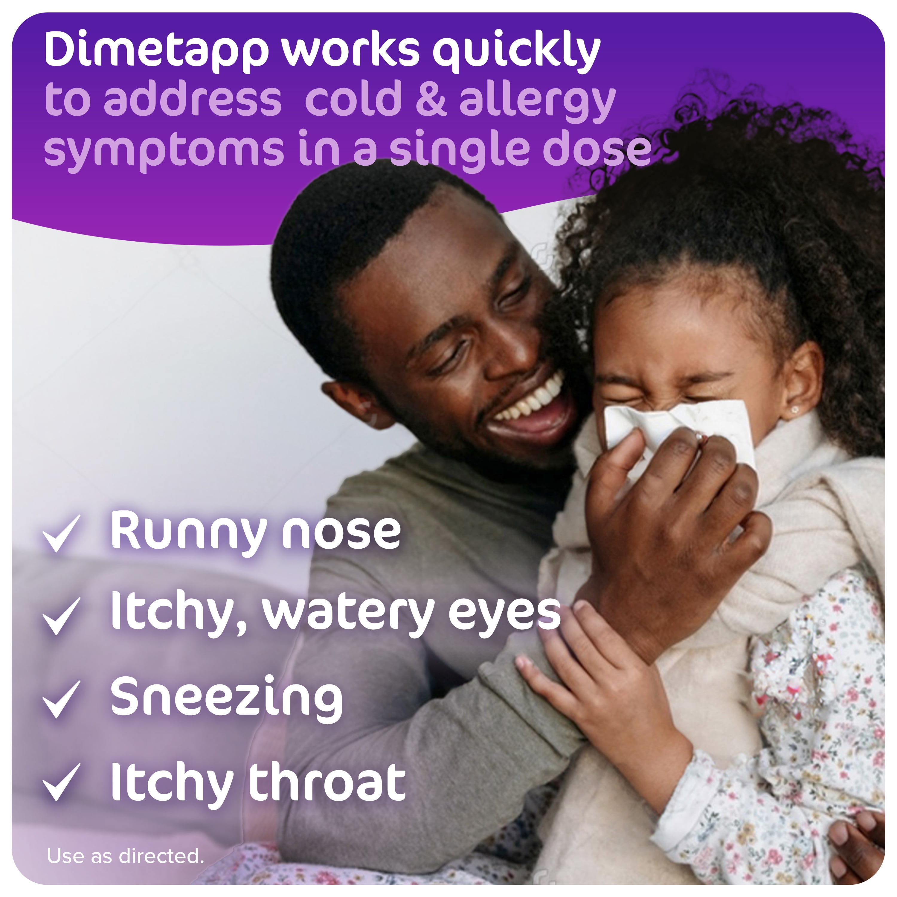 (2 pack) Children’s Dimetapp Cold & Allergy 8 Fl Oz