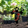 thumbnail image 3 of Estaca conmemorativa para cementerio, marcador de tumba para papá, mamá, familiares fallecidos, placa de Metal, estaca para tumba de, 3 of 5