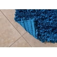 thumbnail image 2 of MystiqueDecors Soft 2'x3' ( 24"x36") Turquoise Blue Shag Doormat Rug Handmade Polyster Rich Luxurious Silky Shaggy Rug for Living Room, Bedroom, Kitchen, office, 2 of 5