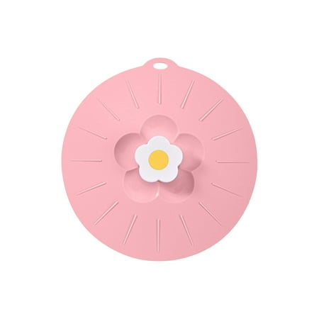 

Hfyihgf Silicone Fresh-keeping Cover Large Medium And Small Flowers Leak Proof And Dust-proof Silicone Pot Cover Tableware Silicone Pot Cover Oil Cover