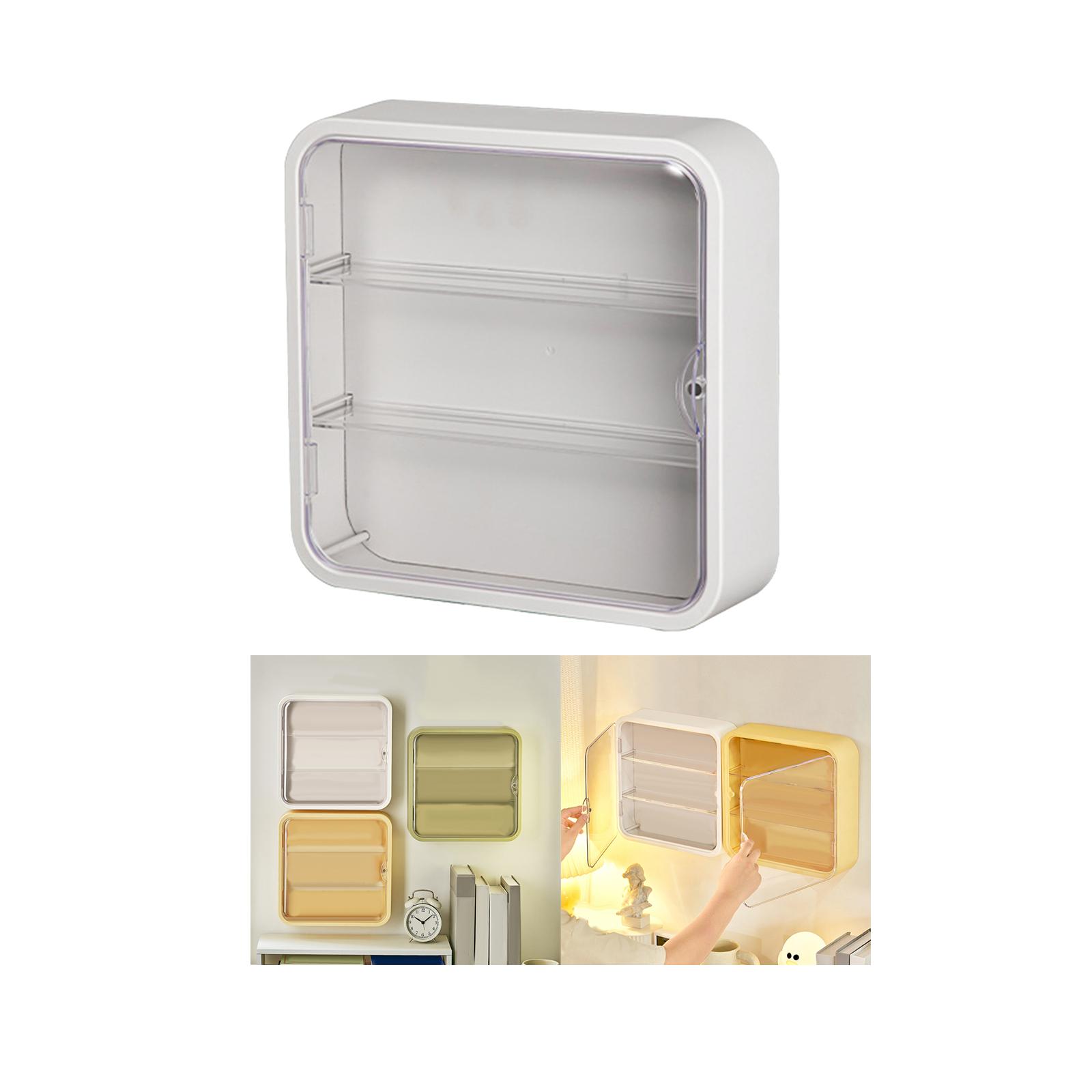 Boîte De Présentation Acrylique Transparente Pour Figurines - Support Mural, étagère De Rangement Et Vitrine De Collection