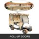 thumbnail image 5 of Funda coche suministros golf cuatro plazas beige ENC-011, 5 of 8