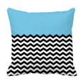 thumbnail image 1 of EREHome Color-blocked Chevron Pillowcase Home Decor Pillow Cover Case Cushion Two Sides 20x20 Inches, 1 of 3