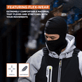 thumbnail image 4 of RefrigiWear Flex-Wear Open Hole Mask - Breathable, Flexible, and Warm Winter Face Cover, 4 of 6
