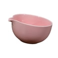 thumbnail image 4 of Cuenco de cerámica para matcha, accesorio para la ceremonia del té, 560 ml, pico vertedor. Rosa, 4 of 9