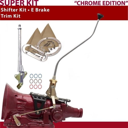 American Shifter TH400 Shifter Kit 23 in. Swan E Brake Trim Kit for D2C00