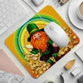 thumbnail image 2 of Saint Patrick's Day Desk Pad Mousepad Gaming Mouse Pad, Square 8.3x9.8 Inch Non-Slip Rubber Bottom Printed, Suitable for Office and Gaming, 2 of 6
