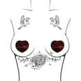 thumbnail image 4 of Reusable Burlesque Nipztix Pasties Covers, Medical Grade Adhesive, Waterproof, Sweatproof, 4 of 12