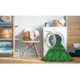 thumbnail image 2 of Ahgly Company Machine Washable Indoor Rectangle Transitional Neon Green Area Rugs, 5' x 8', 2 of 7