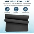 thumbnail image 5 of 10 Pack Yoga Mats Bulk, 68'' x 24'' x 4mm Thick Yoga Mats for Kids and Adult Gym Mats Bundle Latex Free Exercise Mats with Non Slip Texture for Outdoor Yoga, Pilates or Workout, 5 of 7