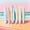 C Pink Yellow, variant on jejeloiu Watercolor Surfboard Twin Sheets For Girls,Beach Print Bedding,Multicolor,3-Piece,1 Fitted Sheet and 1 Pillowcase