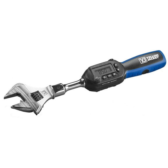 Yellow Jacket 60648 Digital Adjustable Torque Wrench 752 in-lb Torque 10.6 in