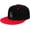 Red, variant on Vintage Black American Flag Flat Brim Baseball Cap,Classic Snapback Hats Adjustable Trucker Hat for Men