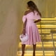 thumbnail image 1 of LIYYLHQ Rosa fuera del hombro longitud media vestido De fiesta corto Vestidos De Fiesta De Noche vestido De graduación Vestidos Largos De Fiesta De Noche, 1 of 5