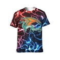 thumbnail image 6 of Wings of Fire T-Shirts for Men Women, Funny Novelty Tee for Adults, Fashion 3D Print Short Sleeve, Unisex Casual Crew Neck Tee, 6 of 8
