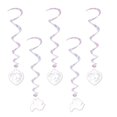thumbnail image 3 of Beistle 57579 5-Pack Wedding Whirls, 3-Feet 4-Inch, 3 of 4