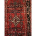 thumbnail image 3 of Pasargad Home Lilian 47" x 81" Hand-Knotted Lamb's Wool Area Rug in Red/Navy, 3 of 3