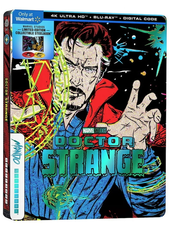 Doctor Strange Walmart Exclusive Mondo Steelbook (4K Ultra HD + Blu-ray + Digital Code)