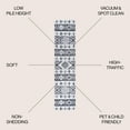 thumbnail image 4 of JONATHAN Y MOROCCAN HYPE 2 x 10 Runner Rug, Sura Kilim Geometric - Gray/Anthracite, MOH500A-210, 4 of 9