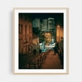 thumbnail image 2 of Descent, Belgrade - Belgrade Serbia Photography Cityscape Street Photography Nightlife Architecture Graffiti Night Sky Unframed Wall Art Print 24 x 30 inches, 2 of 13