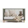 thumbnail image 6 of Storkcraft Sicily 3-in-1 Convertible Crib with Bonus Toddler Guardrail - Olive and Driftwood, 6 of 15