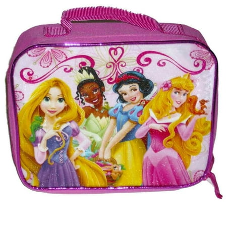 Disney Princess Soft Lunch Box Insulated Bag Snow White Tiana Pink ...