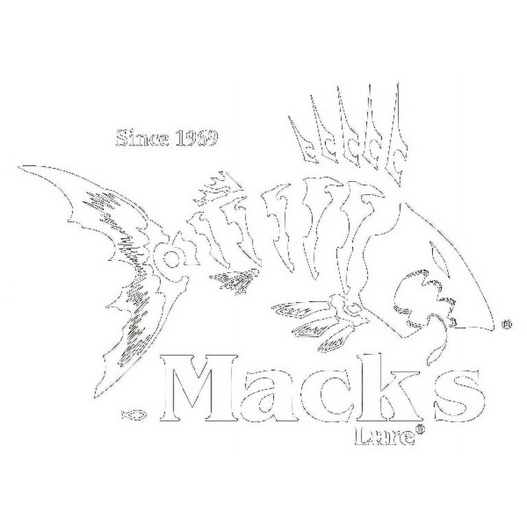 Mack's Lure SHASTA TACKLE Standard Sling Blade Dodger, White, Dodgers &  Flashers