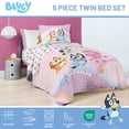 thumbnail image 4 of Juego de edredón Jay Franco Bluey para ropa de cama doble, 5 piezas, 4 of 7