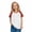 Orange, variant on ZyeKqe Boys Girls T-Shirts Short Sleeve Color Block Top Round Neck Loose Fitted Casual Summer Tees