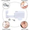 2 Pack Self Ear Piercing Gun Earring Piercing Kit No Pain Easy Use Ear