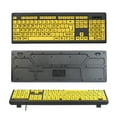 thumbnail image 4 of Keyboard,Low Vision Users Print Computer Low Users 104 Letters Computer Low Vision Wired Usb Print 104 Letters Old Vision Users 104 Usb Print Computer Letters Old Men Ktoyols Rookin, 4 of 6