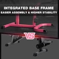 thumbnail image 5 of Leg Extension and Curl Machine, Adjustable Leg Curl Machine for Home Gym, Seated Leg Extension and Lying Curl Machine for Lower Body Workouts, 5 of 9