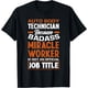 thumbnail image 1 of Badass Miracle Worker Funny Auto Body Technician Camiseta, 1 of 2